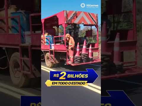 TEM OBRA TEM ASFALTO - TO-239 tá novinha em folha, ligando Itacajá a Itapiratins.