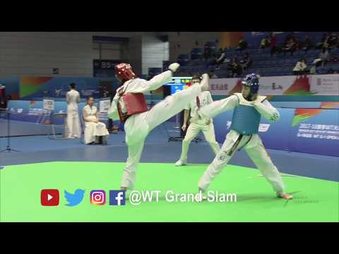 [WT Grand-Slam]F-57kg，Despina PILAVAKI(CYP) vs Zongshi LUO (CHN )