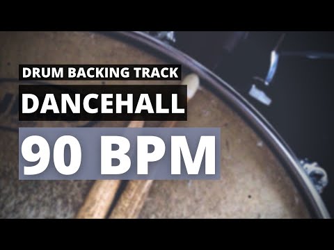 Dancehall Backing Track | Drum Metronome | 90 BPM