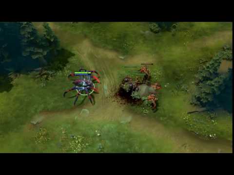 Broodmother:  Spawn Spiderlings - Dota 2