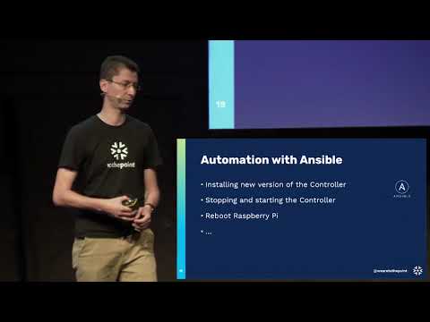 A Keyboard Wall That Showcases Immutable Infrastructure as Code