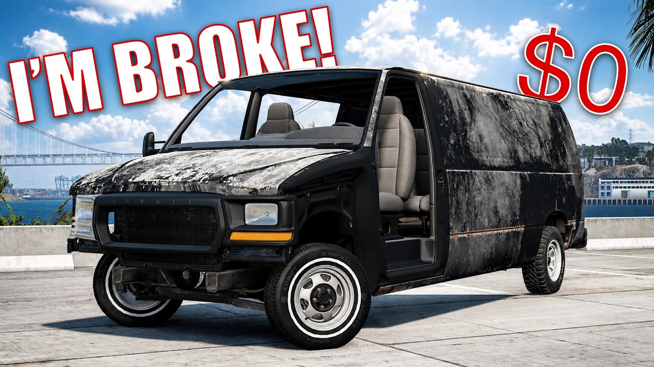 I Have NO Money in BeamNG RLS Career!