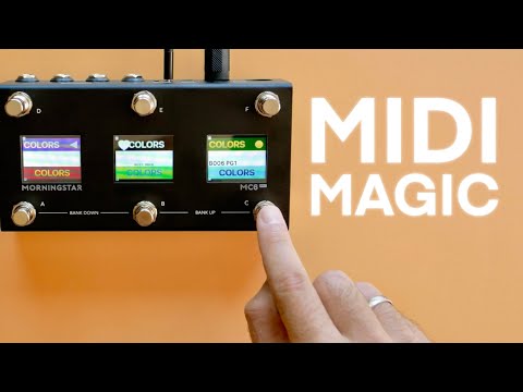 Morningstar MC6 Pro // MIDI Foot Pedal