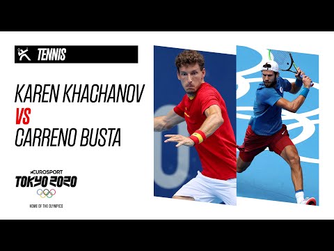 KAREN KHACHANOV vs CARRENO BUSTA | Tennis - Highlights | Olympic Games - Tokyo 2020