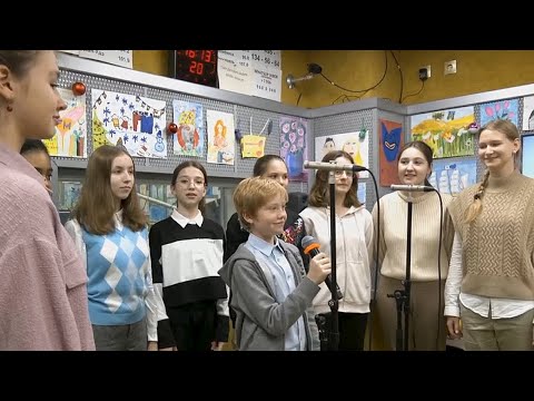Большой детский хор на "Детском радио". 12.12.2022 г.