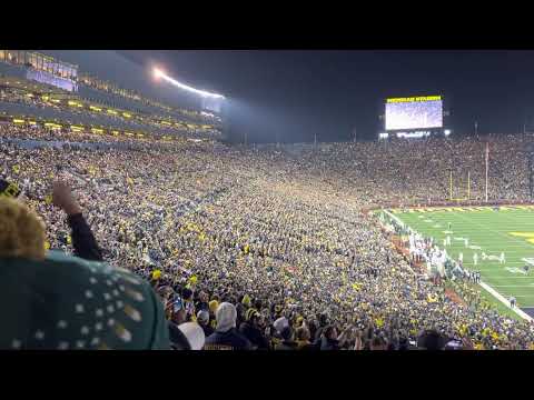 2022-10-29 MSU vs Michigan - Mr. Brightside Light show