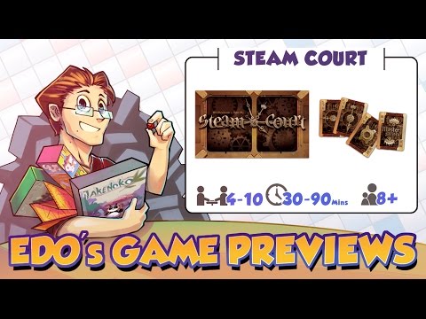 Edo's Steam Court Card Game Review (KS Preview)