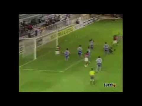 Gol de Ranko Despotovic en el Alavés 1-Murcia 4. temporada 2008-09
