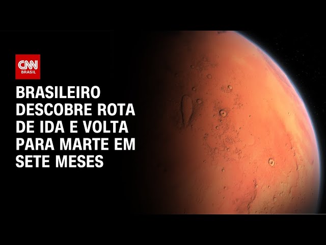 Brasileiro que descobriu rota de ida e volta para Marte em sete meses detalha projeto | AGORA CNN