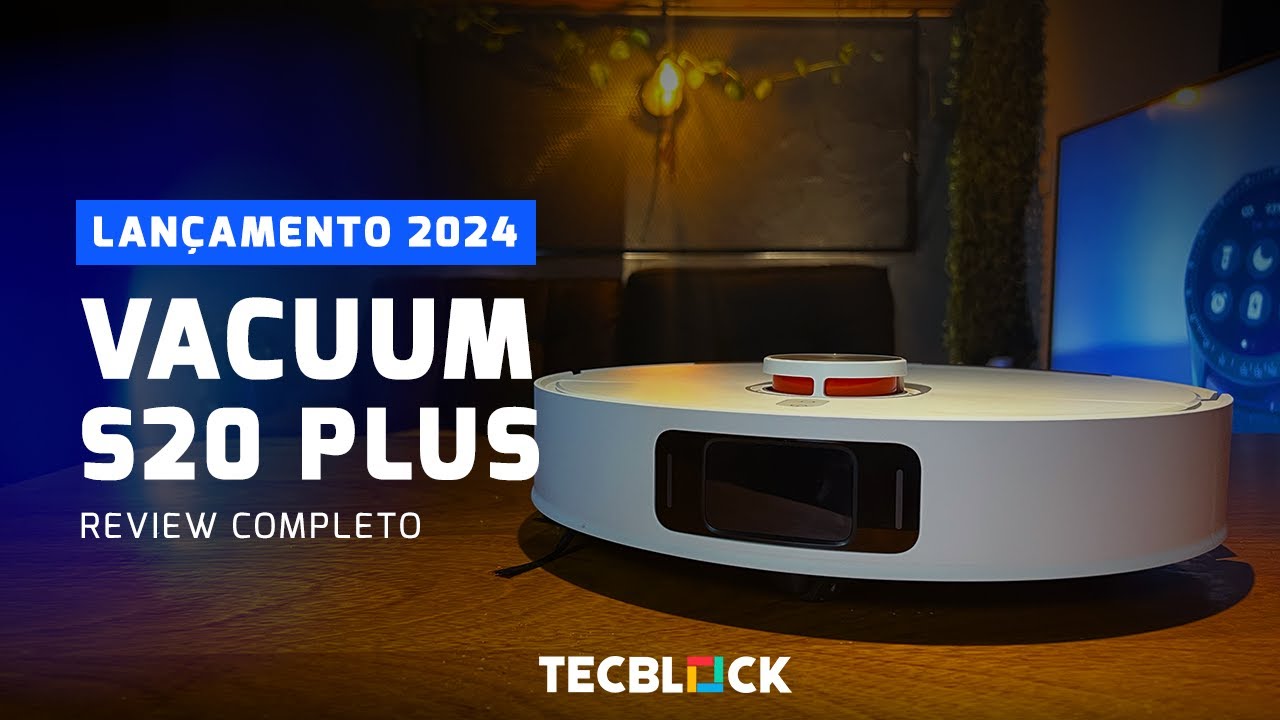 ▶️ REVIEW COMPLETO - VACUUM S20 PLUS! NOVO ROBO DE LIMPEZA INTELIGENTE  DA XIAOMI LANÇAMENTO DE 2024