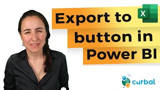 How to create a Export to Excel / CSV button in Power BI