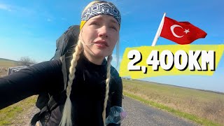 I AM WALKING TO ISTANBUL (2,400KM ALONE) 🏃🏼‍♀️