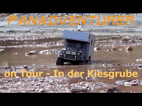 Traxxas TRX4 - Der Panadventurer in der Kiesgrube