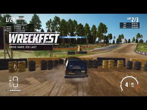 there's a turn Jon | Wreckfest Career Mode Part 13