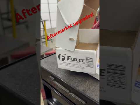 2011 6.7 Cummins heater hose upgrade! #automobile #mechanic #fleeceperformance #upgrade