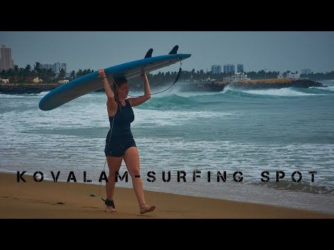 Barath Kumar Kovalam Surfing shoot