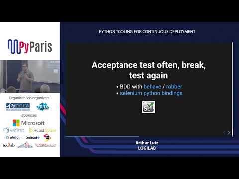 PyParis 2018 - Python tooling for continuous deployment