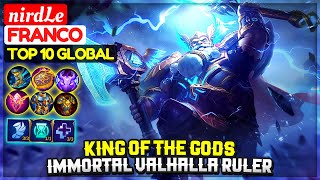 KING OF THE GODS, IMMORTAL VALHALLA RULER [ Top Global Franco ] nirdLe - Mobile Legends