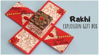 DIY Rakhi Gift Box | How to Make Explosion Box