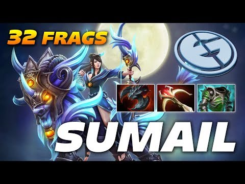 SumaiL Mirana EPIC 32 FRAGS | Dota 2 Pro Gameplay