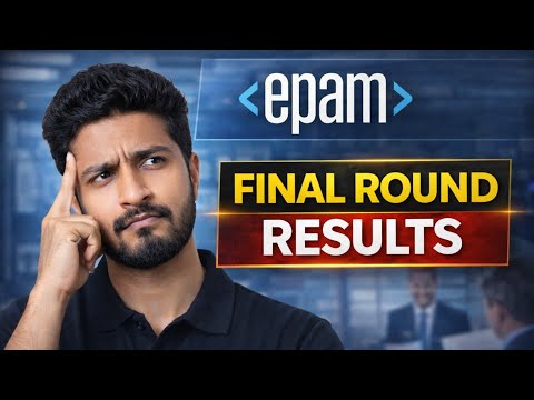 Epam Interview results  | epam technical round #epam