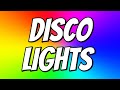 2 Hours Of LED Disco Party Lights High Energy Dance Music Loop