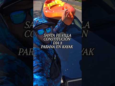 SANTA FE VILLA CONSTITUCIÓN PESCA EN KAYAK #PescaEnKayak #RioParana #KayakFishing #PescaArgentina