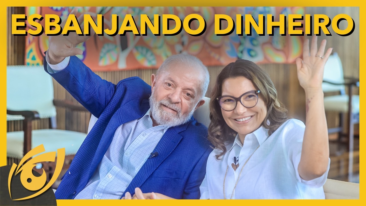 Lula e Janja TORRAM DINHEIRO e estão vivendo como reis enquanto o povo PASSA DIFICULDADE