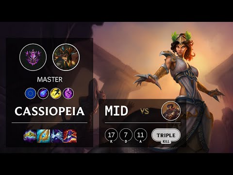 Cassiopeia Mid vs Viktor - EUW Master Patch 11.24