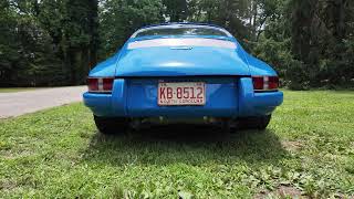 3.6-Powered ST-Style 1970 Porsche 911T G50 Start Up Exhaust