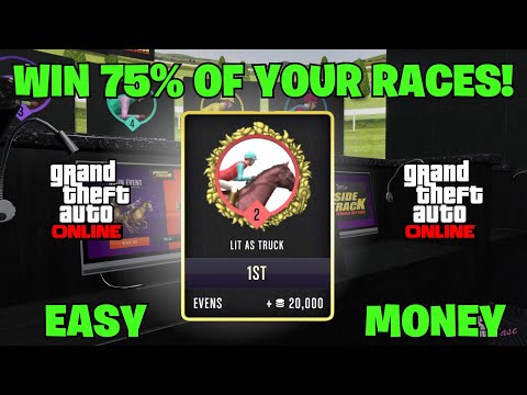GTA V How to Win 75% of Your Horse Races