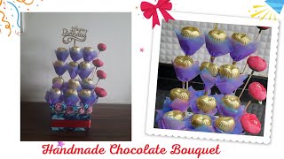 Chocolate Bouquet at home | Easy & simple Bouquet | Rakshabandhan gift  | My Eggless Bakery