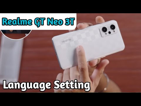 Language Change In Realme GT Neo 3T,Realme GT Neo 3T Mein Language Change Kaise Karen,