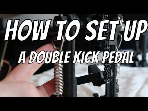 Setting up a Double kick Pedal | Artist Guitars Twin Kick Pedal