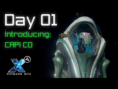 Starting as BORON... Pirate?! - X4 Kingdom End Day 01