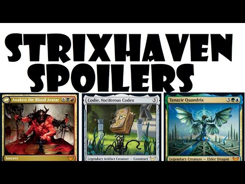 Strixhaven Spoilers | A Sorcery and a Book in the Command Zone?
