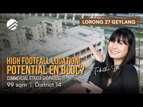 Lorong 27 Geylang - Freehold Strata-titled Commercial Shophouse in Aljunied | $3,000,000 | Tabitha