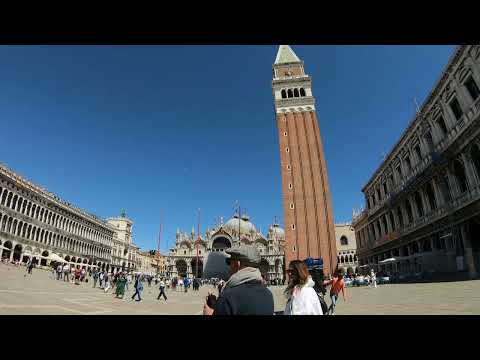 Venice, Italy April 2022 - Walking Tour FPS 60 - 4k
