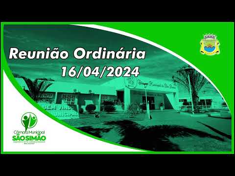 REUNIÃO ORDINÁRIA 16/04/2024