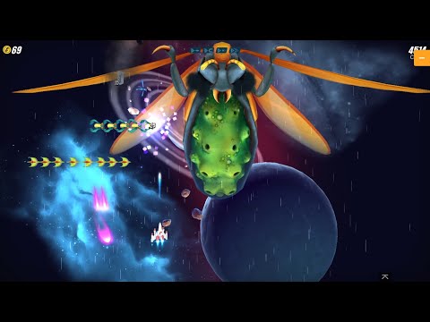 GALAGA WARS (2016) Mega money Gameplay