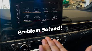 How to do a soft reset in your Audi!