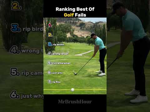 Ranking The Best Golf Fails Moments