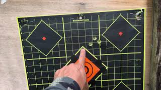 1 MOA group with CVA Paramount Pro .45 Cal Muzzleloader