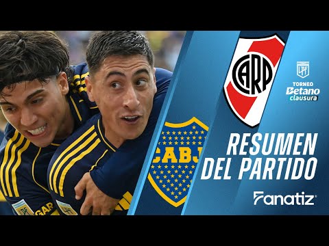 Boca Juniors 2 vs. 0 River Plate - Resumen del Partido | #torneoclausura2025