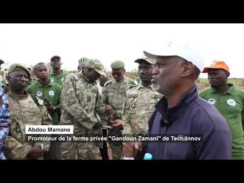 Visite terrain ferme TECH INNOV dans le cadre de la formation des formateurs FACI PGIP