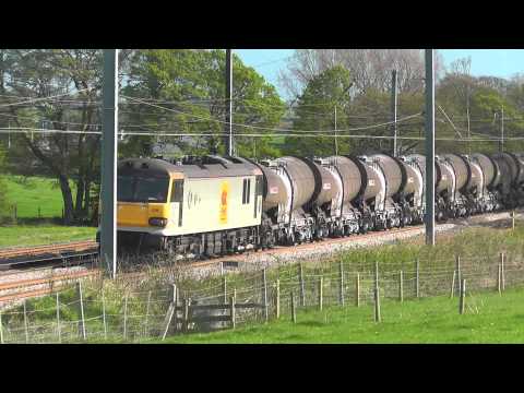 92036 6s94 Dollands Moor - Irvine china clay tanks 8th May 2013