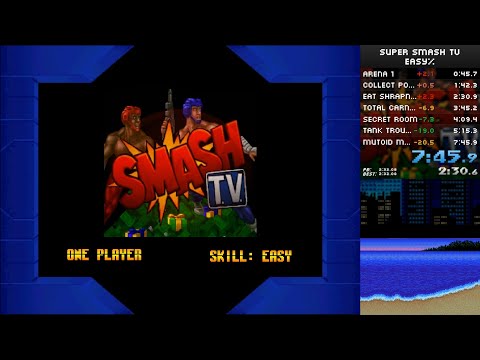 Super Smash T.V. Speedrun || Easy [7:45]