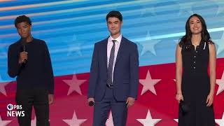 WATCH: Harris’ niece and nephews speak at Democratic National Convention | 2024 DNC Night 3
