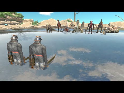 SCIMITARILLA X2 VS ALL SECONDARY BOSS - Animal Revolt Battle Simulator