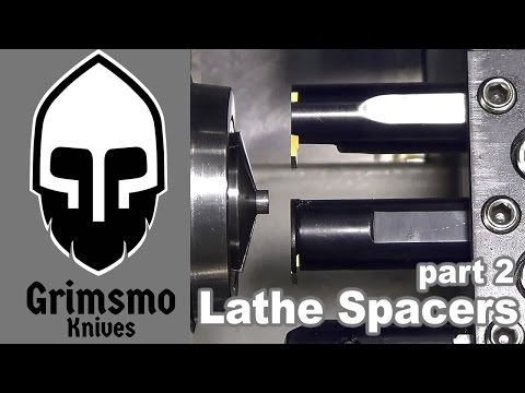 Knifemaking Tuesdays Week 99 - Lathe spacers - part2